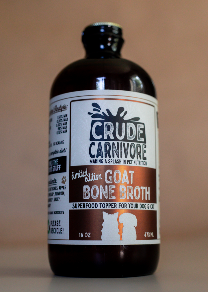 Goat Bone Broth Crude Carnivore 